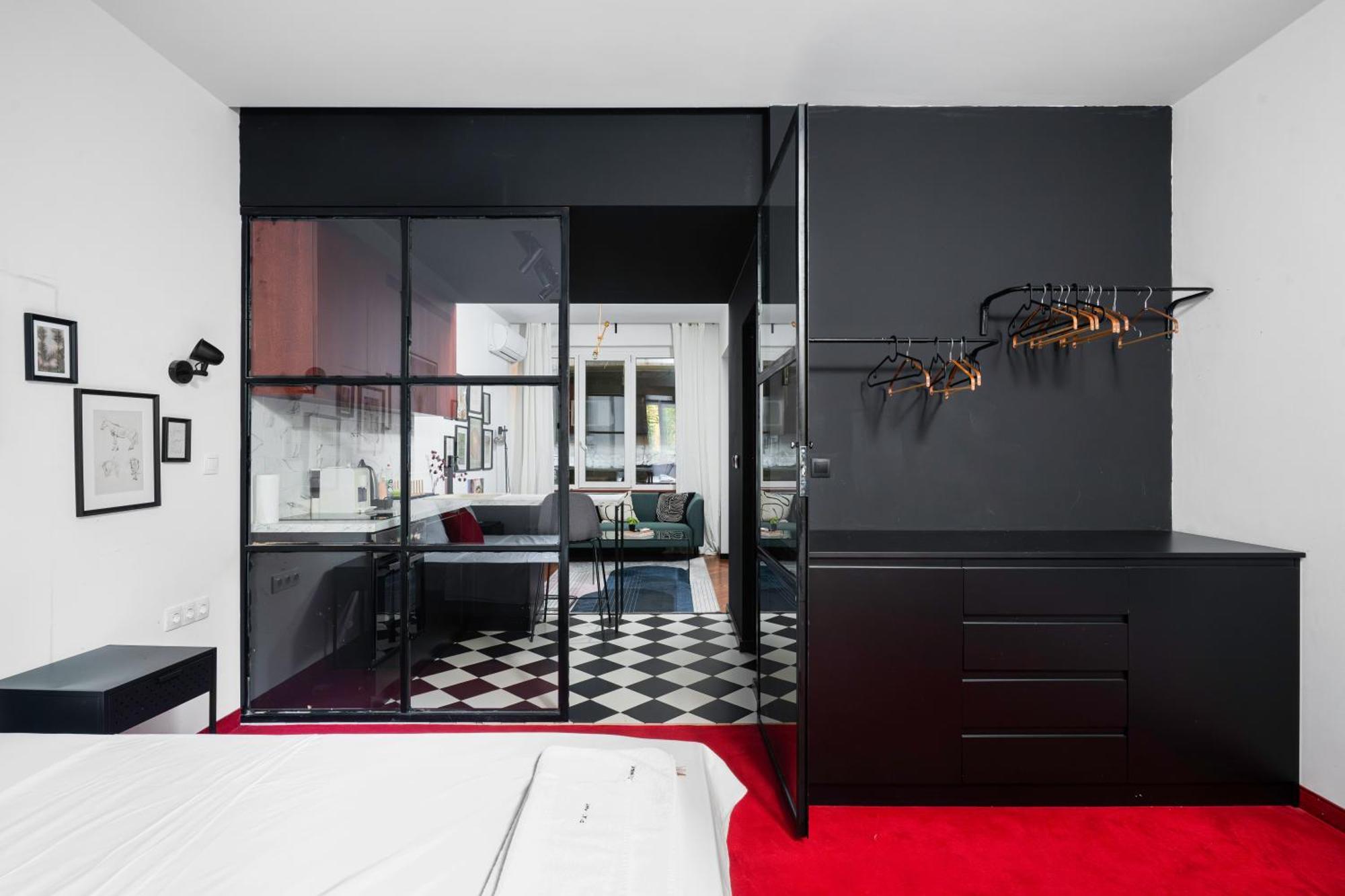 Central Art-Inspired Flat With Private Garage Sofia Exteriör bild