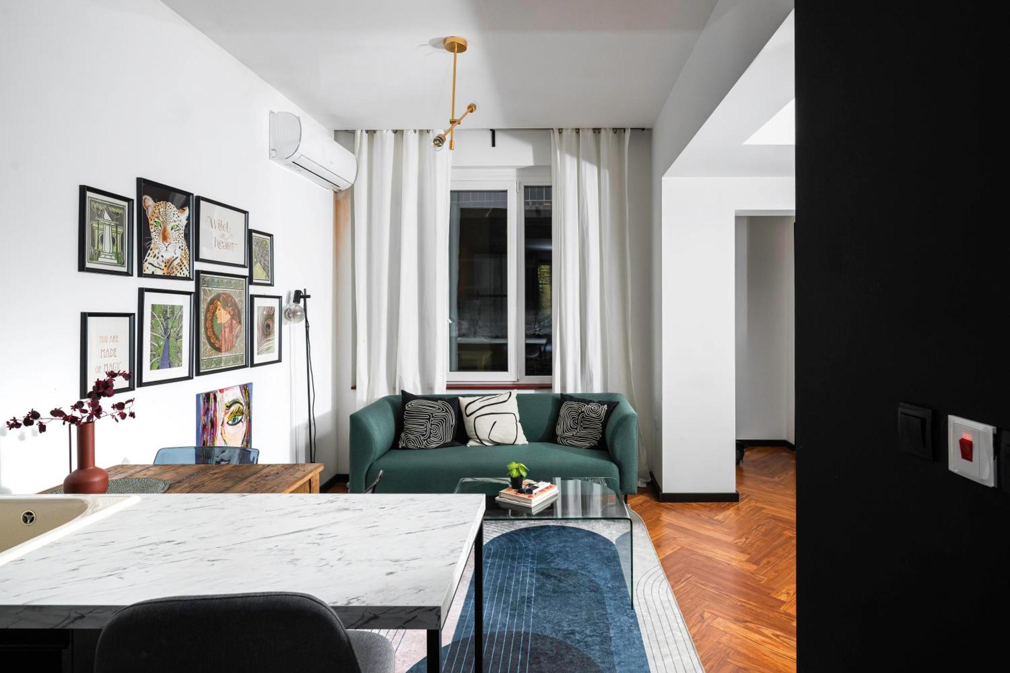 Central Art-Inspired Flat With Private Garage Sofia Exteriör bild